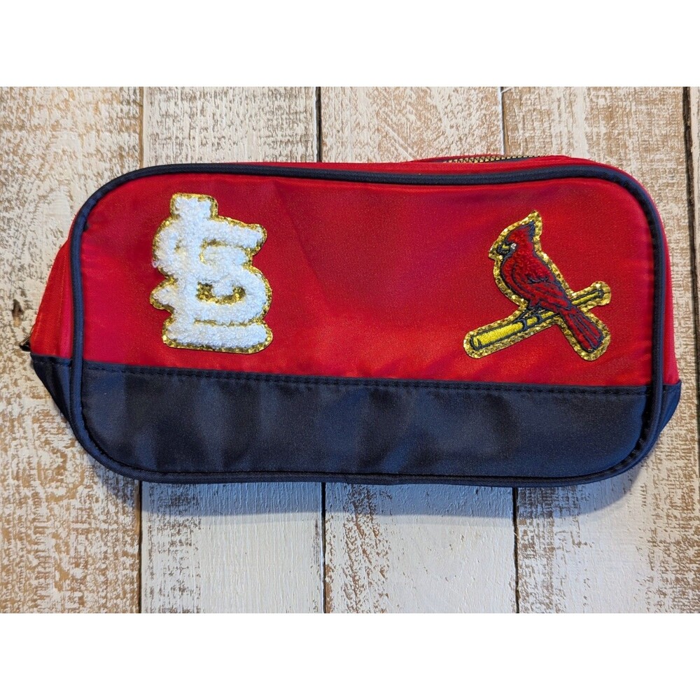 Brand New St. Louis Cardinals Shaving Cosmetics Bag MLB Baseball Fan Accessory
